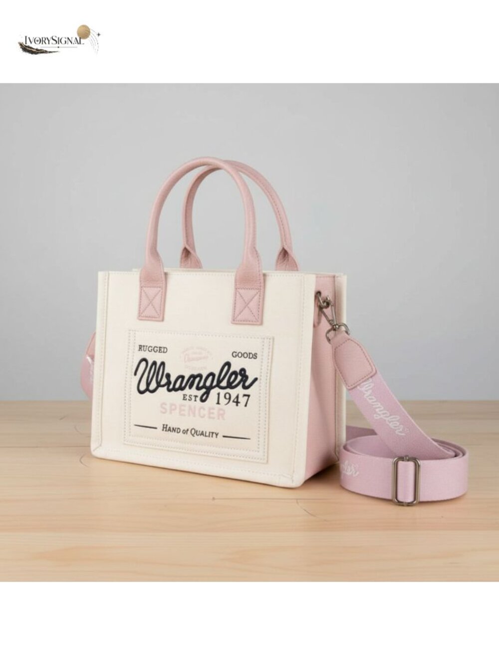 Canvas Tote Handbag Wrangler Cowgirl Crossbody Purse Shoulder Bag